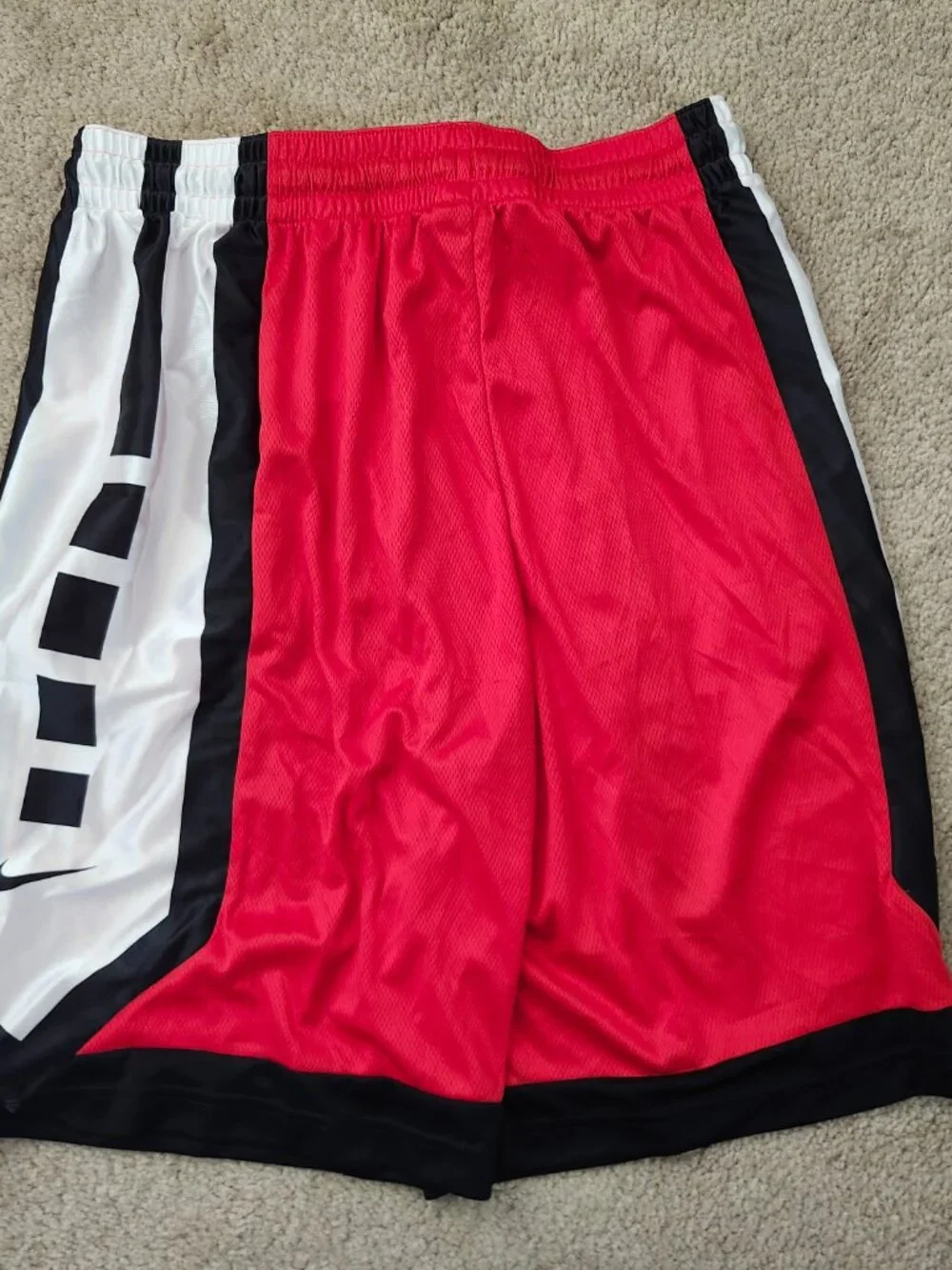 Nike Dri-FIT Elite Basketball Shorts University Red Large NWT DH7142-657